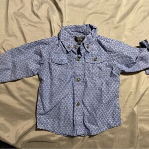 American Hawk 6-9 Month Baby Boy Button Up